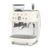 Miniatura prodotto Smeg Macchina da Caffè Espresso Manuale con macinacaffè integrato 50's Style – Panna LUCIDO – EGF03CREU