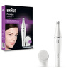 Miniatura prodotto Braun Face Spa Depilatore Donna Epilatore Viso, Accessori Inclusi, Con Spazzola Pulizia Viso, 100% impermeabile, Idea Regalo, 810 Bianco