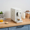 Miniatura prodotto Smeg Macchina da Caffè Automatica lancia vapore Collezione Aesthetic – Bianco – BCC12WHMEU
