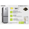 Miniatura prodotto Frigorifero Combinato Samsung EcoFlex AI 1.85m 344L RB34C675DSA