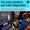 Miniatura prodotto Tastiera Bluetooth multi-dispositivo compatta HP 350